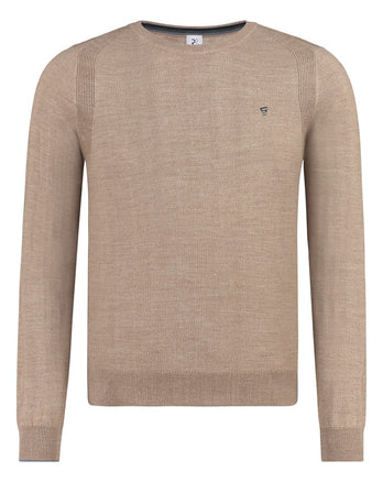 Wool Blend Jumper 045 - Beige
