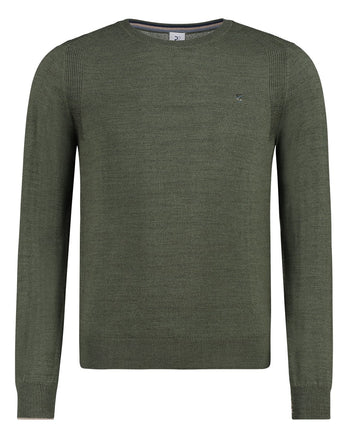 Wool Blend Jumper 070 - Dark green