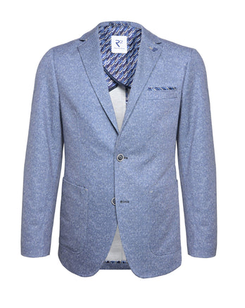 Jersey jacket 014 - Blue