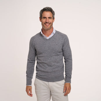 100% Merinowol trui 028 - Grey