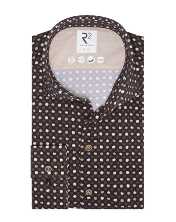 Chemise Travel à pois 041 - Brown