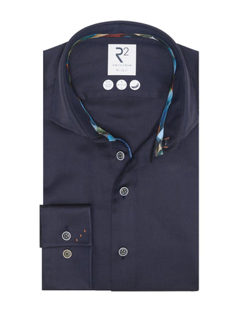 Chemise en coton heavy twill 010 - Navy