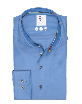 Chemise en coton heavy twill 014 - Blue