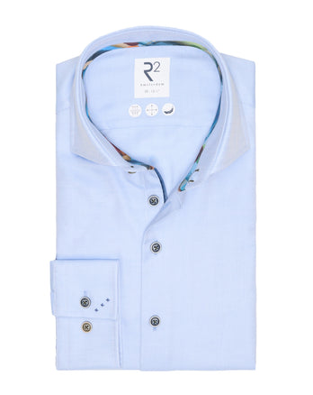 Chemise en coton heavy twill 018 - Light blue
