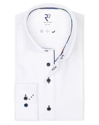 Chemise en coton heavy twill 004 - White