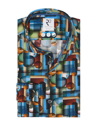 Chemise en coton imprimé sofas 073 - Multicolour