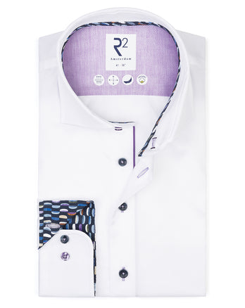 2 PLY Bio-Baumwollhemd 004 - White