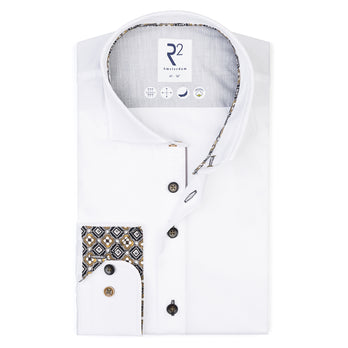 2 PLY cotton shirt 004 - White