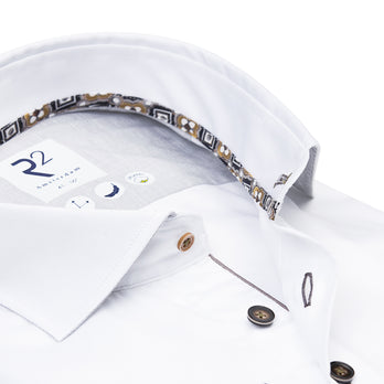 2 PLY cotton shirt 004 - White