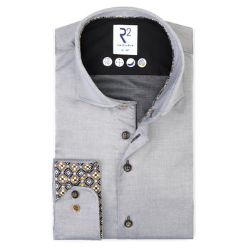 2 PLY organic cotton shirt 028 - Grey