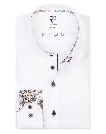 2 PLY cotton shirt 004 - White