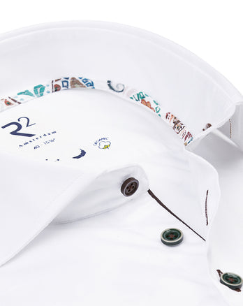 2 PLY cotton shirt 004 - White