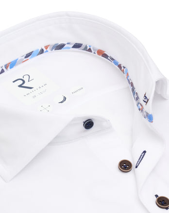 Knitted shirt 004 - White