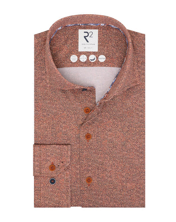 Bedrucktes Knitted Hemd 095 - Orange