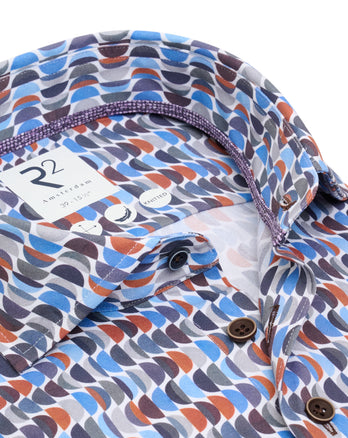 Sofaprint knitted overhemd 073 - Multicolour