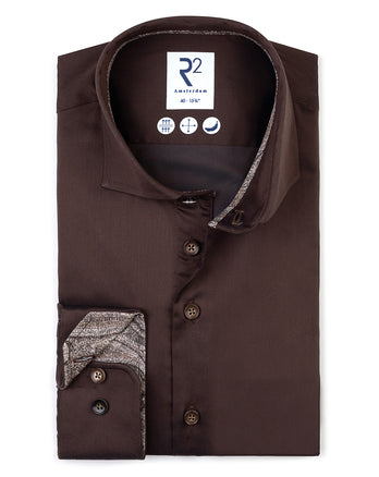 2 PLY Baumwollhemd 041 - Brown