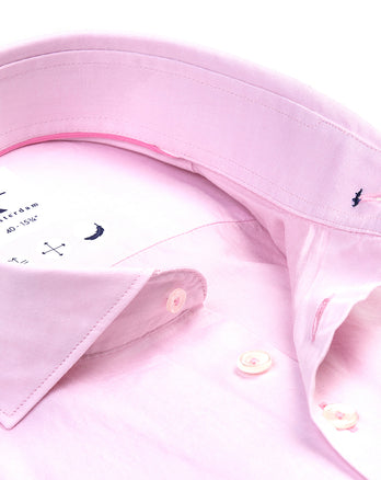 2 PLY twill cotton shirt 088 - Light pink