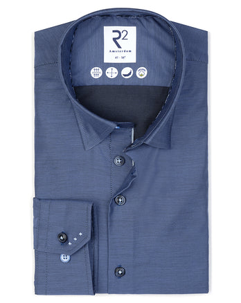 2 PLY organic cotton shirt 012 - Cobalt