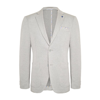 Jersey jacket 028 - Grey