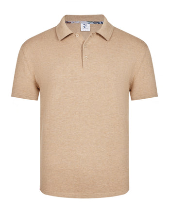 Gebreide polo 045 - Beige
