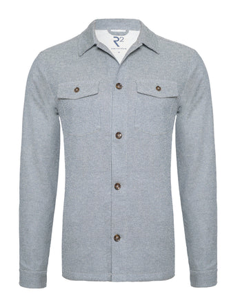 Jersey stretch overshirt 010 - Navy