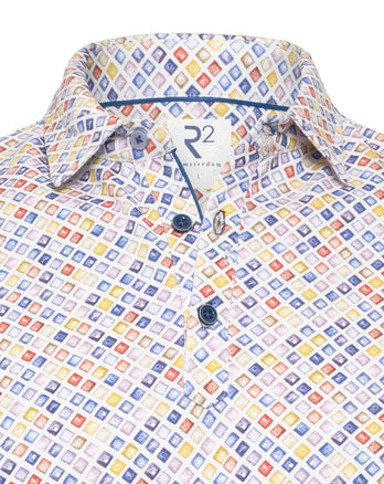 Polo imprimé sur les voyants du tableau de bord 073 - Multicolour