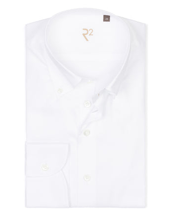R2 Premium oxford cotton shirt 004 - White