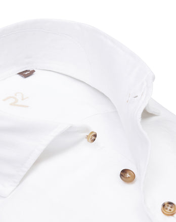 R2 Premium linen shirt 004 - White