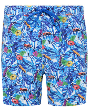 Klassieke auto print zwemshort 073 - Multicolour