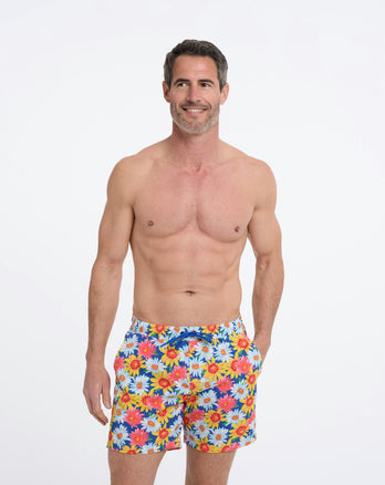 Bloemenprint zwemshort 073 - Multicolour