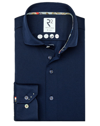 Travel shirt 010 - Navy
