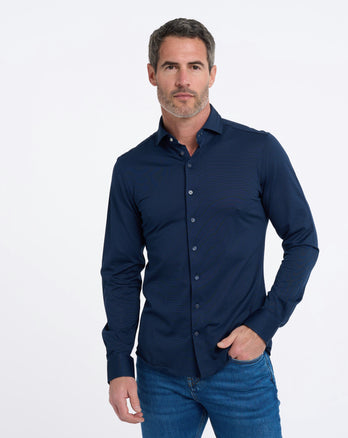 Travel shirt 010 - Navy