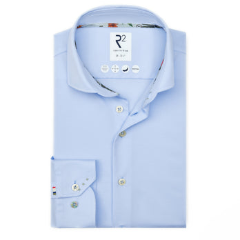 Travel shirt 018 - Light blue