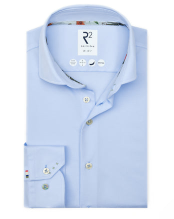 Travel shirt 018 - Light blue