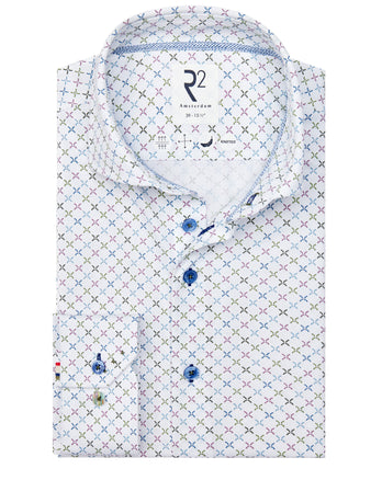 Travel shirt car print 073 - Multicolour