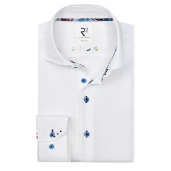 Chemise en lyocell imprimé 004 - White