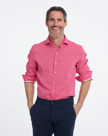 Linnenmix overhemd 065 - Cherise