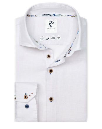 Linnen overhemd 004 - White