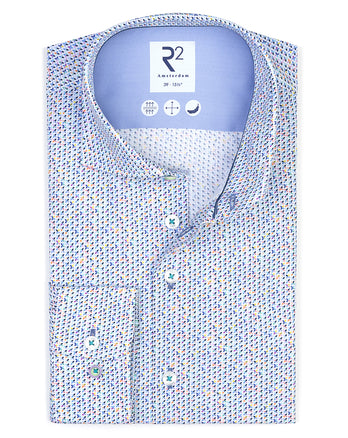 Chemise en coton imprimé 073 - Multicolour