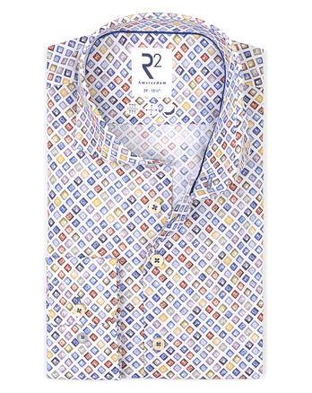 Dashboard waarschuwingslampjes katoenen overhemd 073 - Multicolour