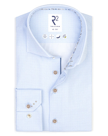 Lyocell blend shirt 014 - Blue