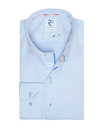 Lyocell stretch overhemd 018 - Light blue