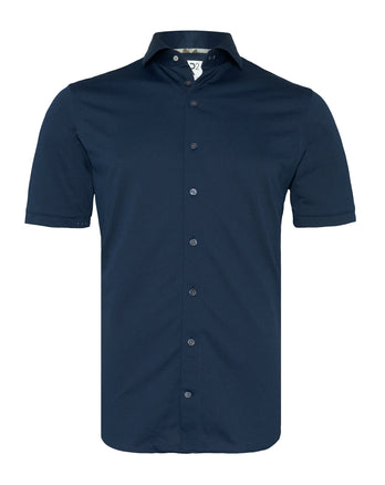 Travel shirt short sleeve 010 - Navy