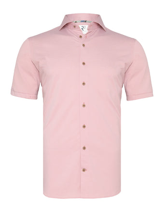 Travel shirt short sleeve 087 - Pink