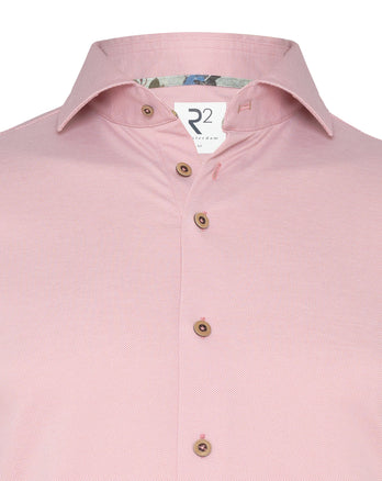 Travel shirt short sleeve 087 - Pink