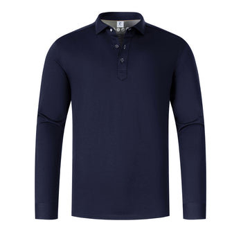 Single jersey cotton shirtpolo 010 - Navy