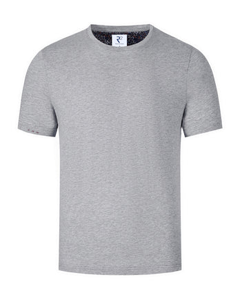 Single jersey katoenen T-shirt 028 - Grey