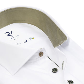 Organic 2 PLY cotton shirt 004 - White