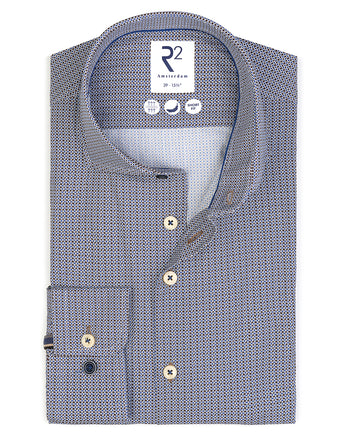 Katoenen overhemd met print 073 - Multicolour