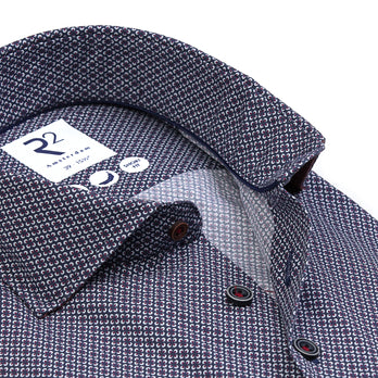 Chemise en coton 010 - Navy